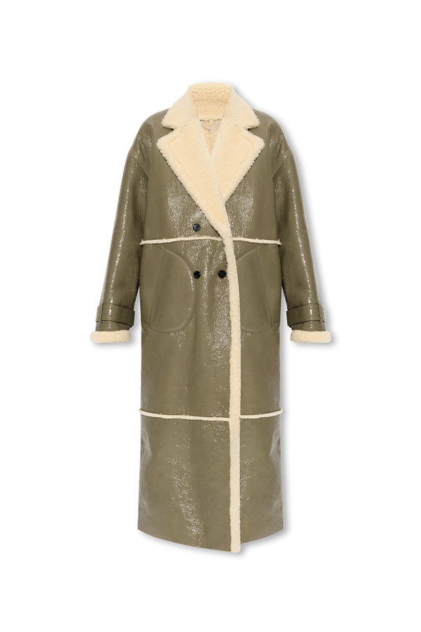 ‘lukas’ shearling coat od Inès & Maréchal